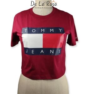 NWT Tommy Jeans Crop Top XXS